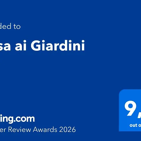 Apartamento Casa Ai Giardini *